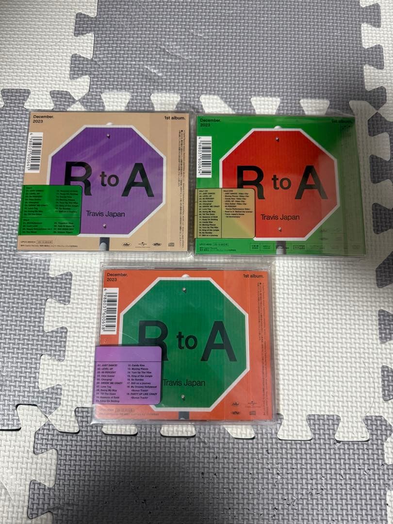 Travis Japan Road to A 3枚セット