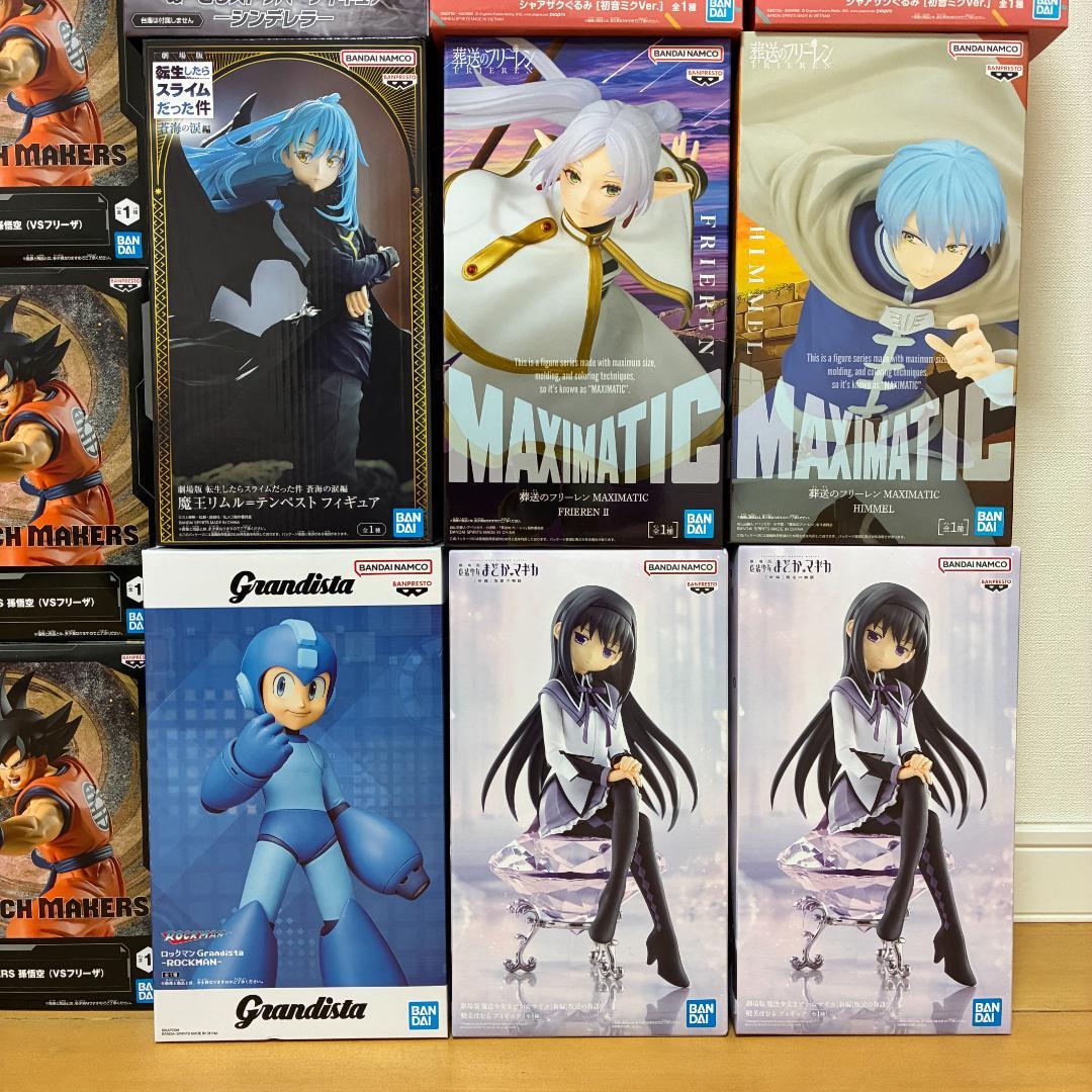 最新プライズフィギュアまとめ売り、ザクぐるみ、ナルト、ドラゴンボール、フリーレン