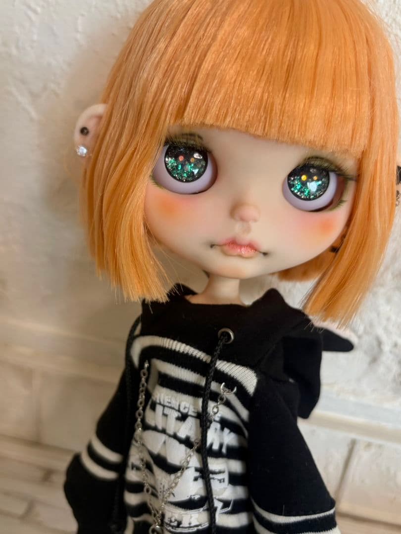 首傾げ★アイシードールꕤ.【ぴよdoll ꕤ. プラチナライン】★22cmドール