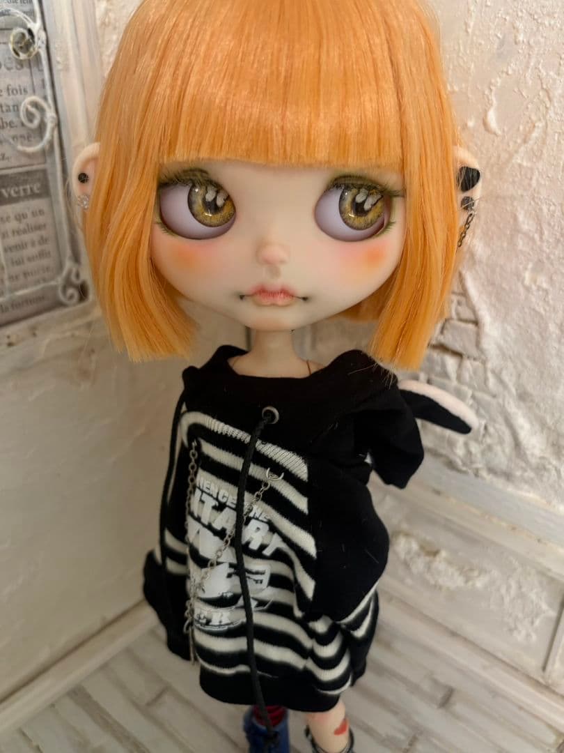 首傾げ★アイシードールꕤ.【ぴよdoll ꕤ. プラチナライン】★22cmドール