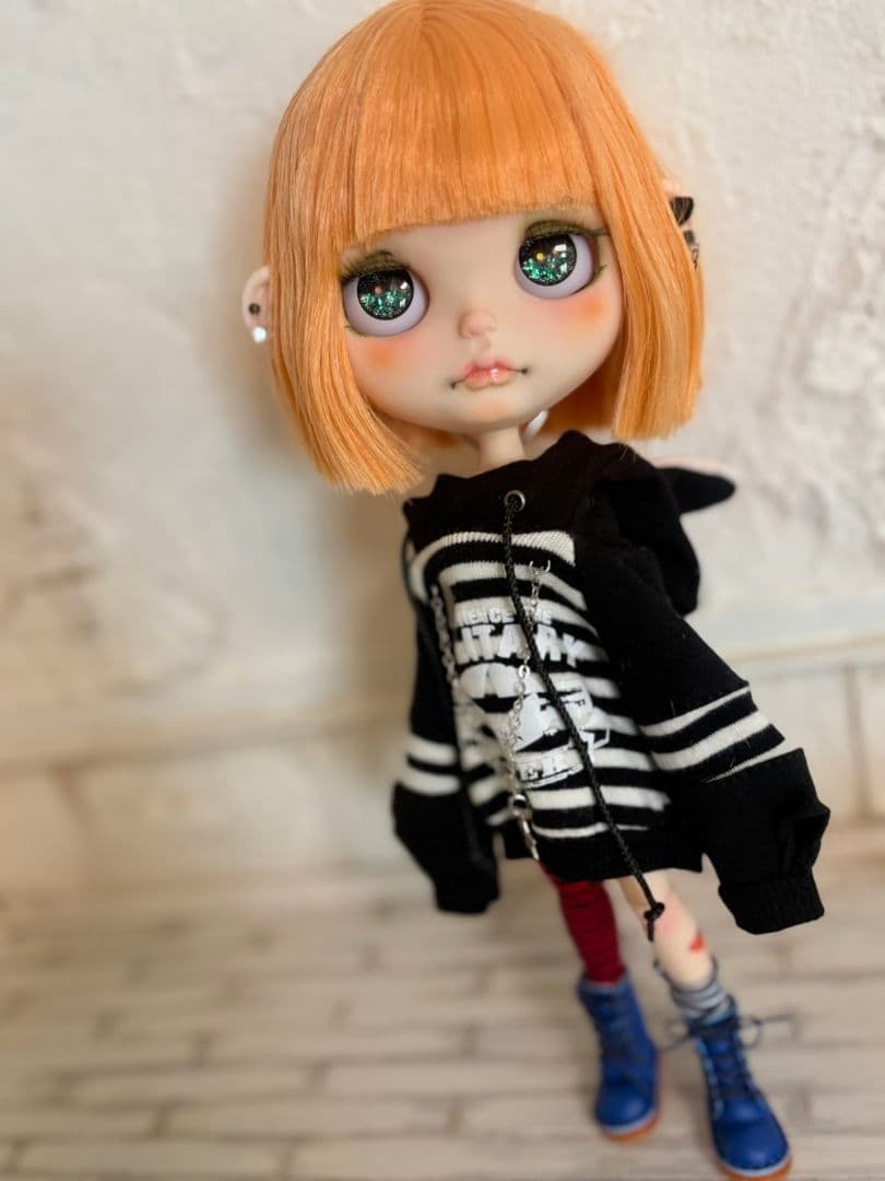 首傾げ★アイシードールꕤ.【ぴよdoll ꕤ. プラチナライン】★22cmドール