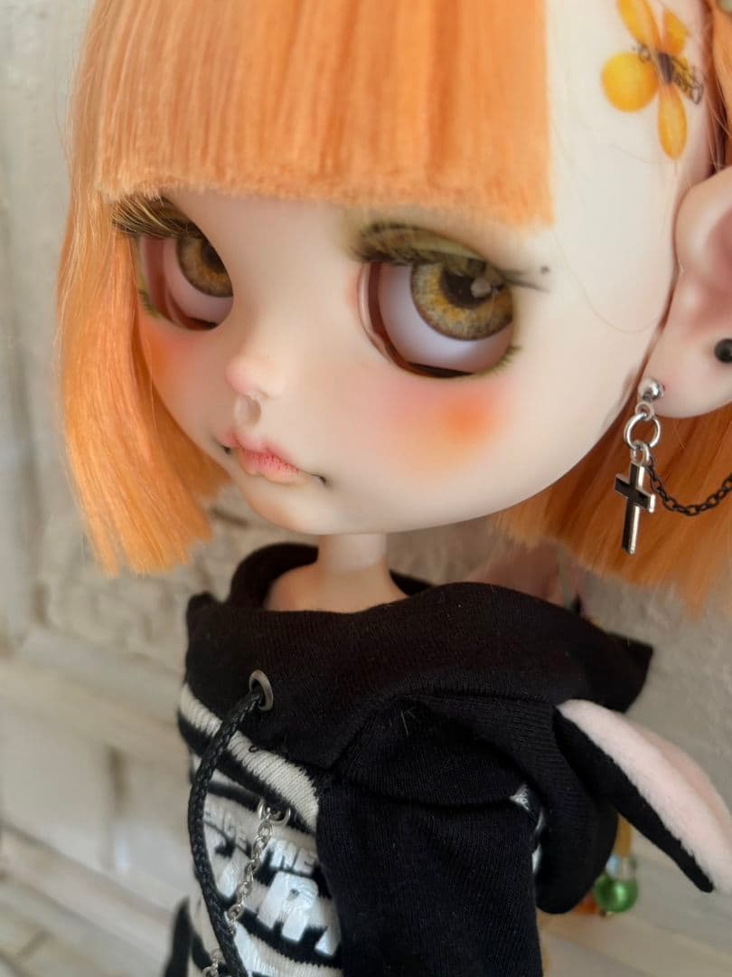 首傾げ★アイシードールꕤ.【ぴよdoll ꕤ. プラチナライン】★22cmドール