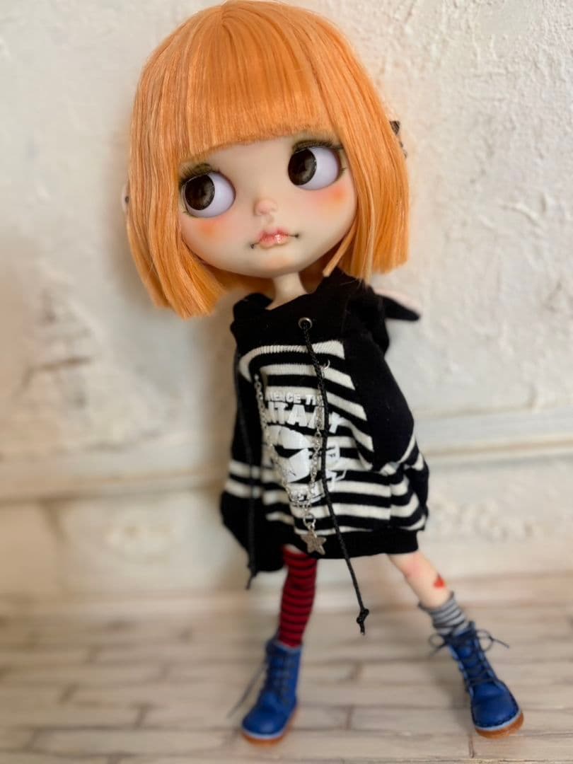 首傾げ★アイシードールꕤ.【ぴよdoll ꕤ. プラチナライン】★22cmドール