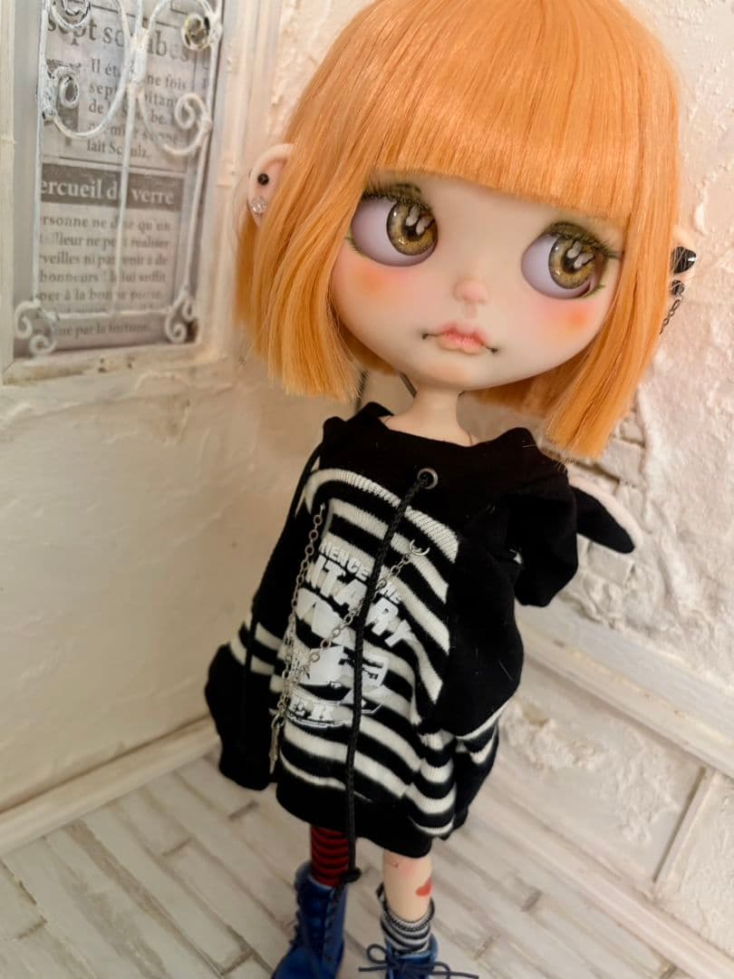 首傾げ★アイシードールꕤ.【ぴよdoll ꕤ. プラチナライン】★22cmドール