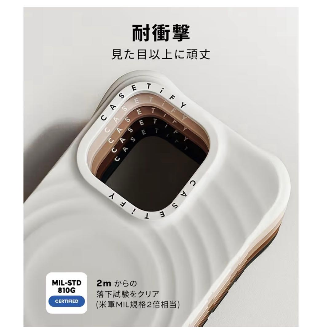 CASETiFY ウェーブ シリコンケース iPhone 15 Pro