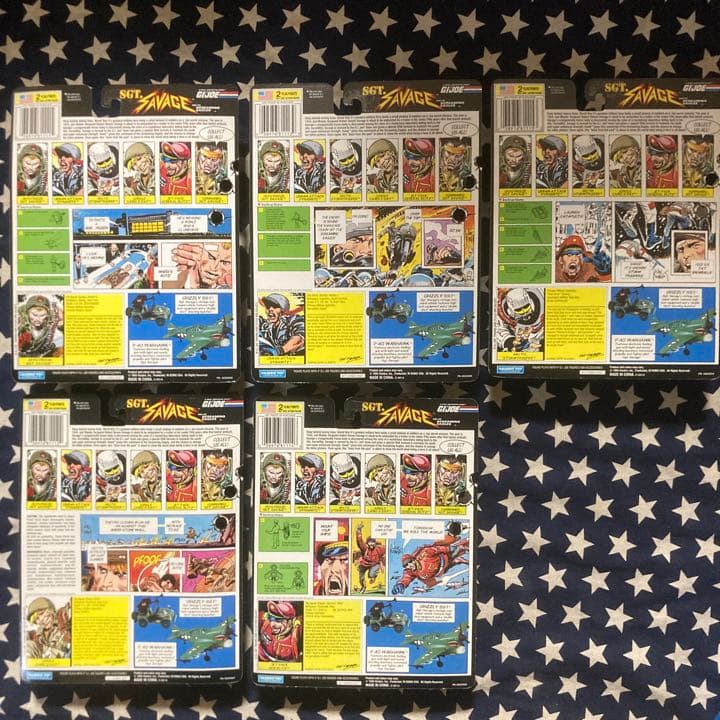 GI-JOE TVアニメSGT. SAVAGEシリーズ2 全5体セット