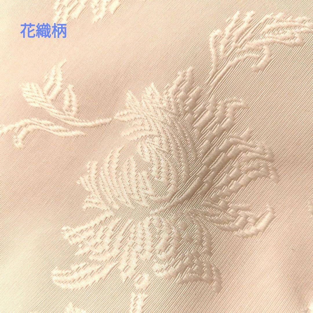 抱っこシャン♡素敵なガーデンウエディング♡ベージュホワイト花織柄ベアトップドレス