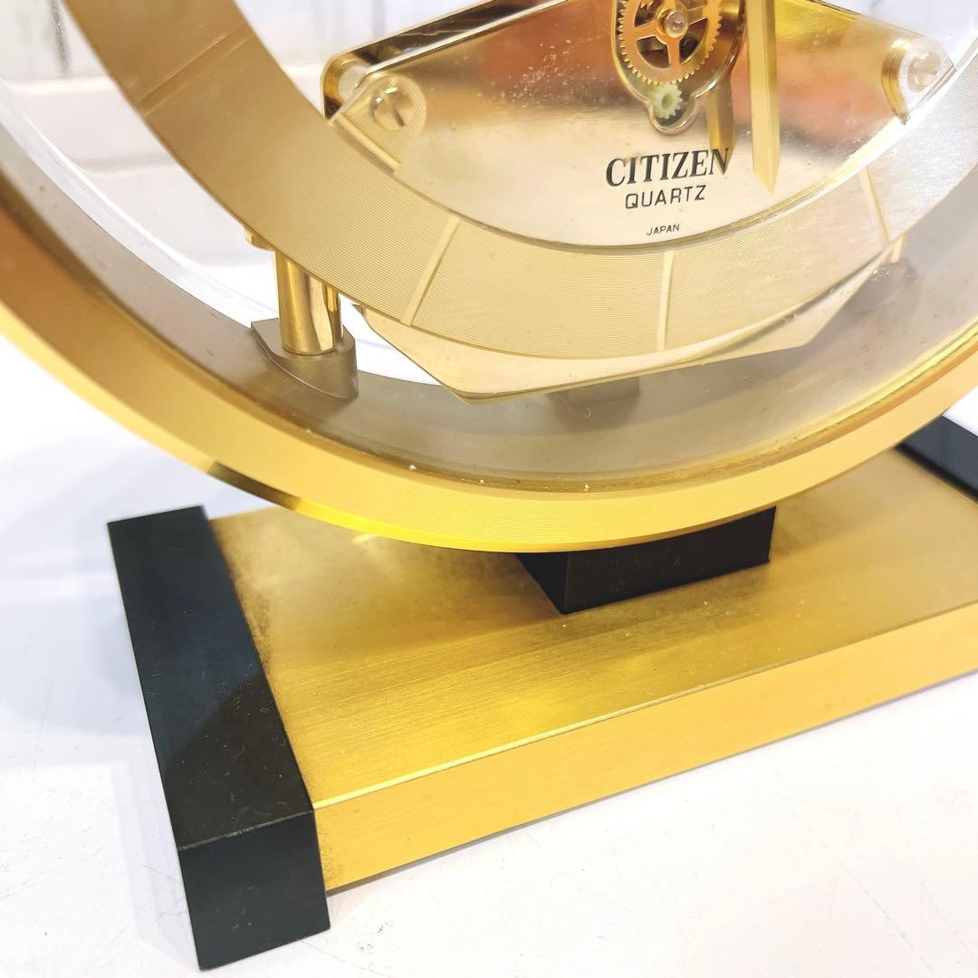 CITIZEN リズム時計 4RG722 ゴールド　シチズン　機械仕掛け