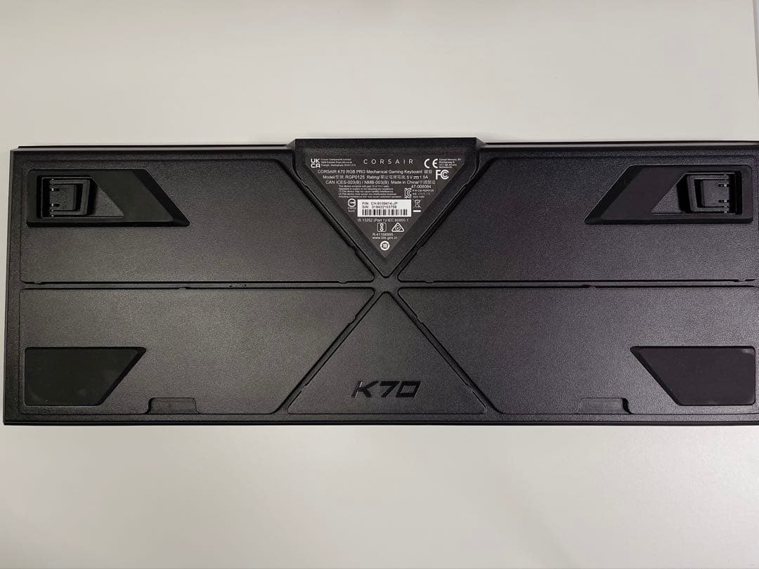 CORSAIR K70 RGB PRO BLACK 2022モデル