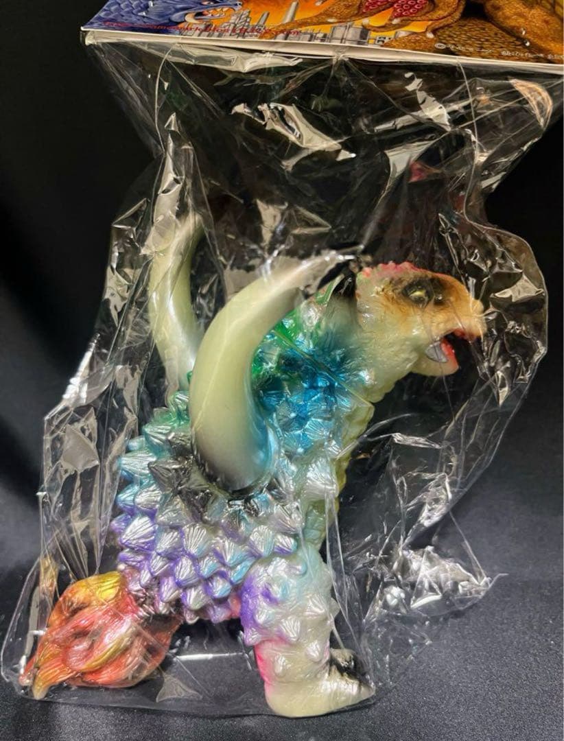 ヤモマークの大怪獣シリーズ ゴクドン 水色 ブルー ソフビ　怪獣