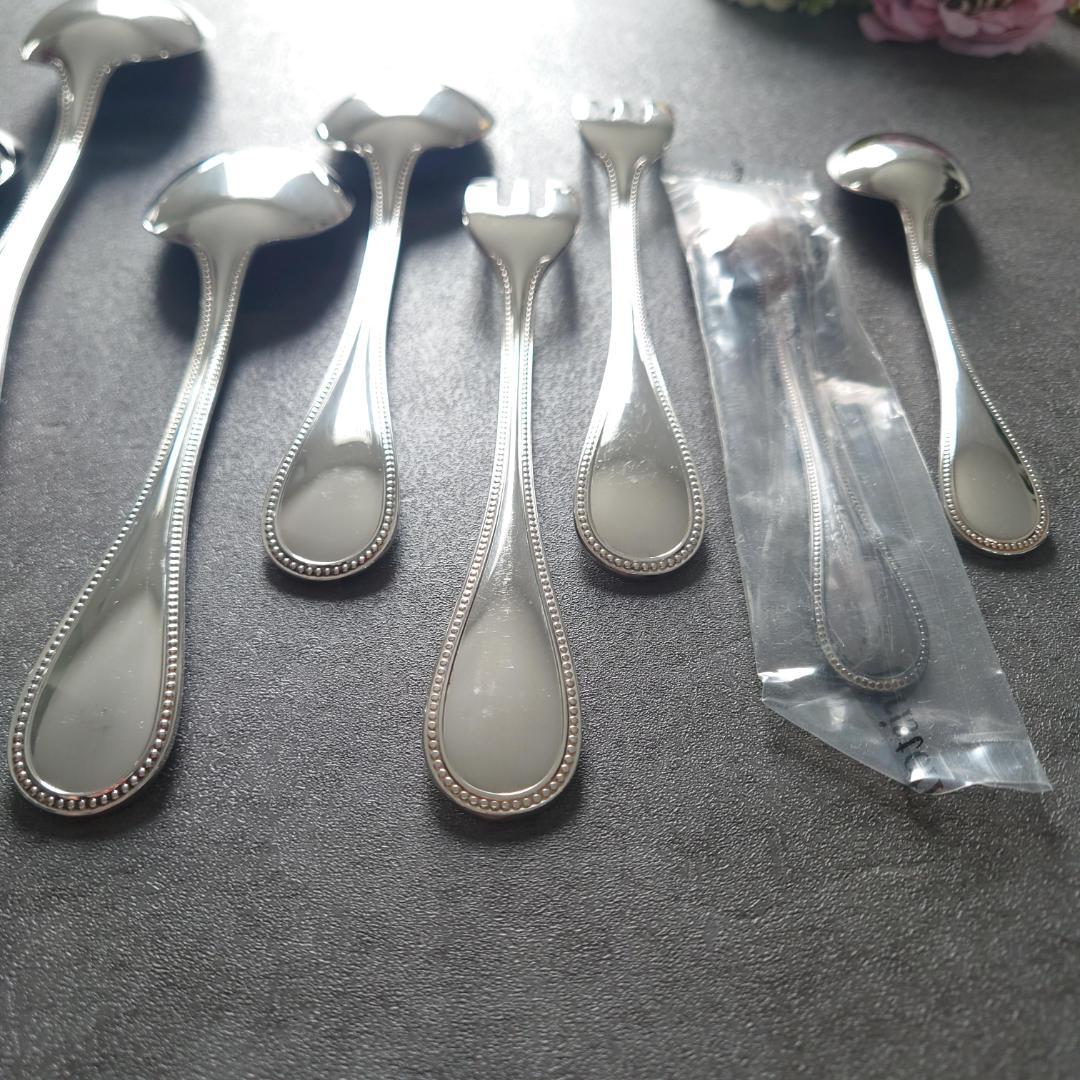 美品 クリストフル パール コンソメスプーン含む 未開封含む 12点