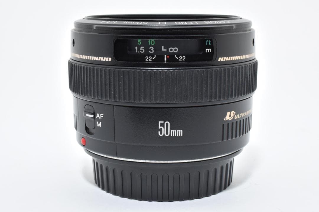 美品 Canon EF 50mm F1.4 USM 単焦点レンズ