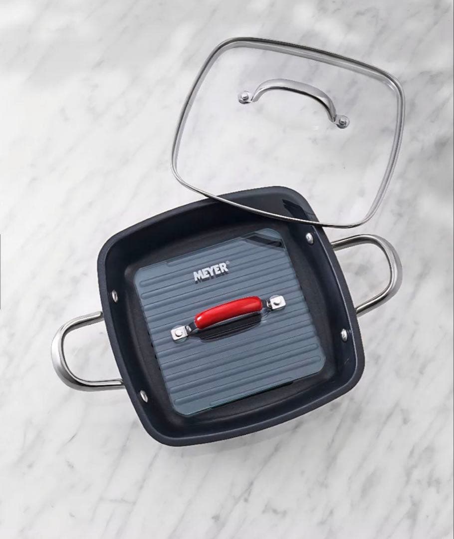 17600→今価格マイヤー MEYER スクエアグリルパン 24cm