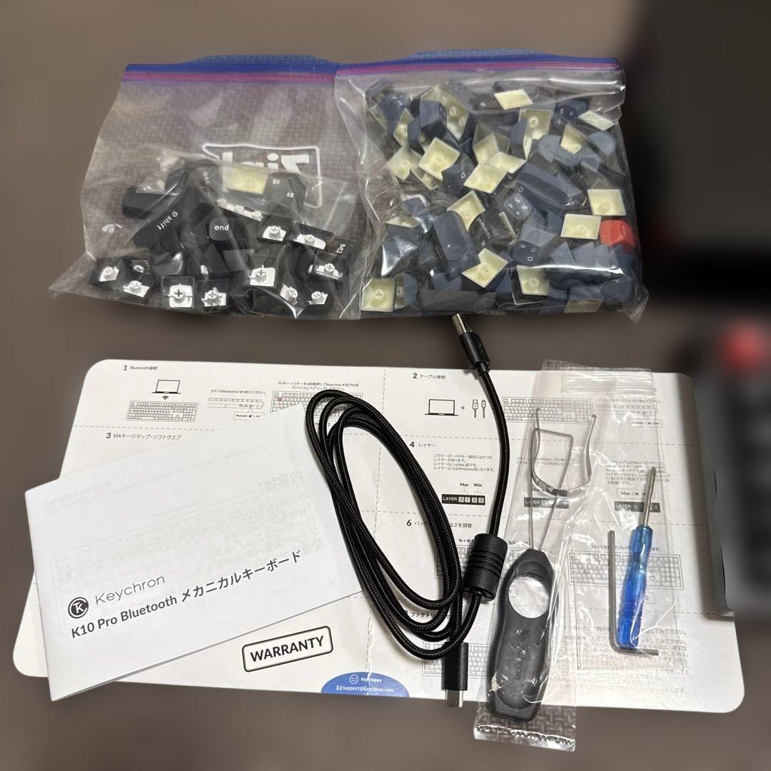 キークロン メカニカルキーボード 赤軸　K10 Pro K10P-G1-JIS