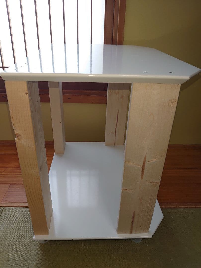 【移動に便利なキャスター付⑯】パチスロ実機1台用の置き台（シンプルスタンド）★小