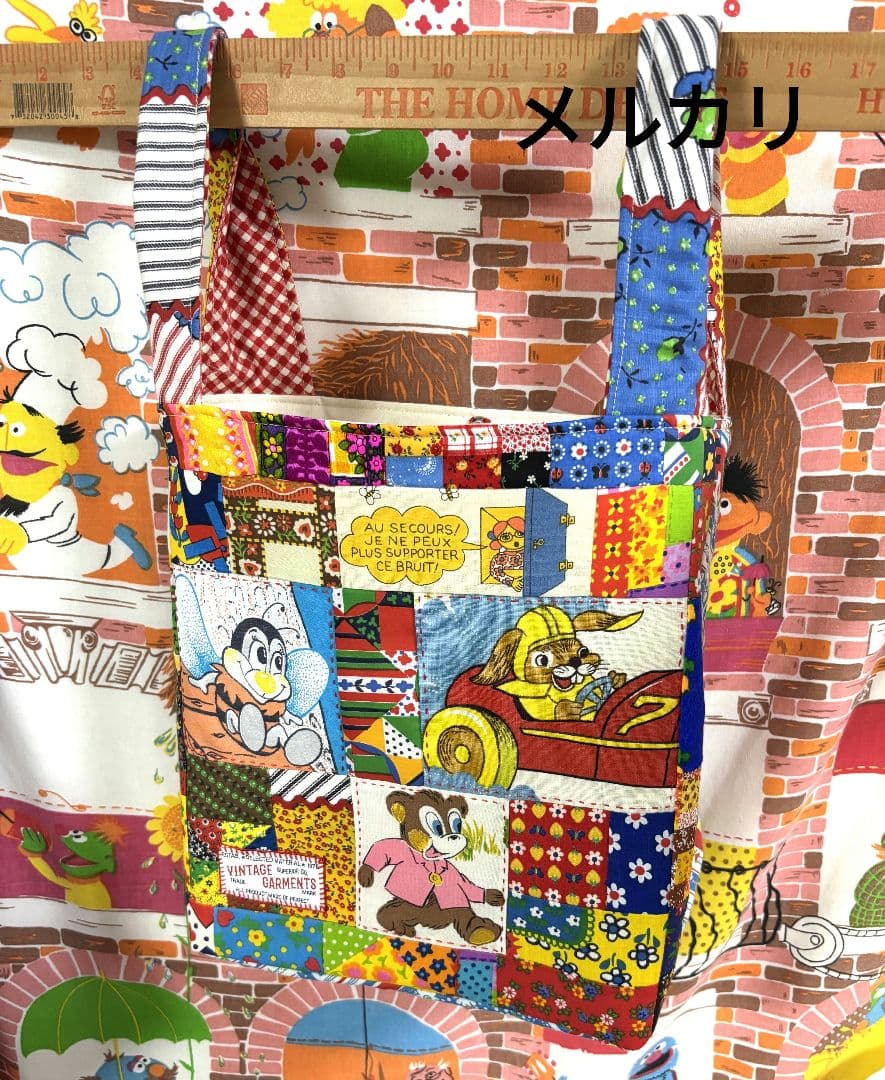 ハンドメイド❇パッチワークバック
