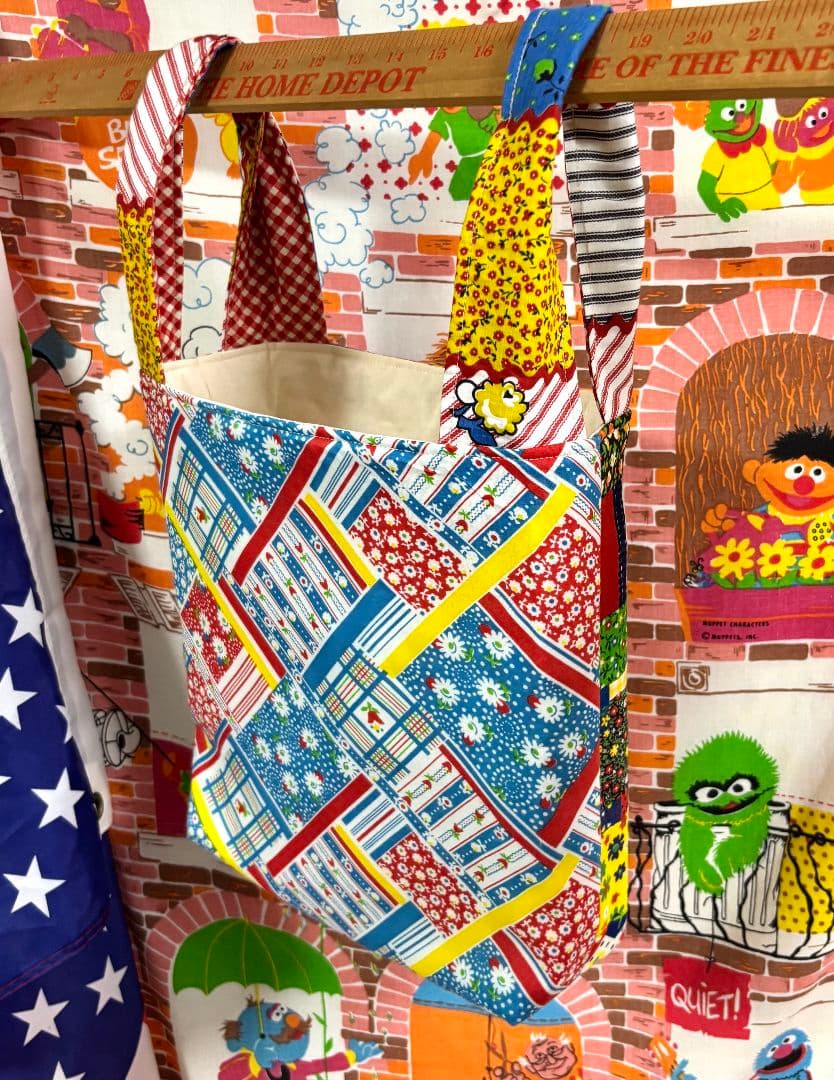 ハンドメイド❇パッチワークバック