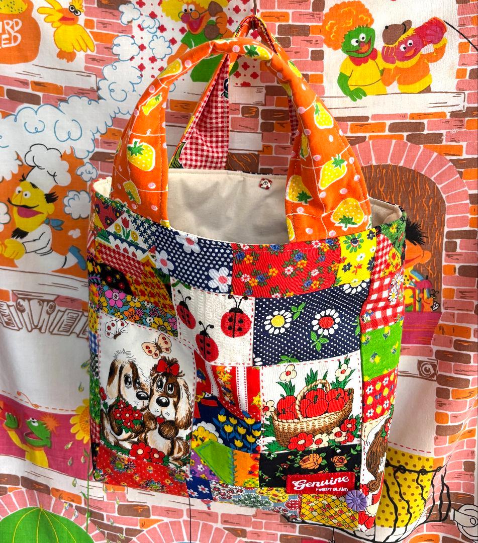 ハンドメイド❇パッチワークバック