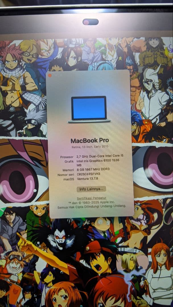 MacBook Pro (2015) 本体