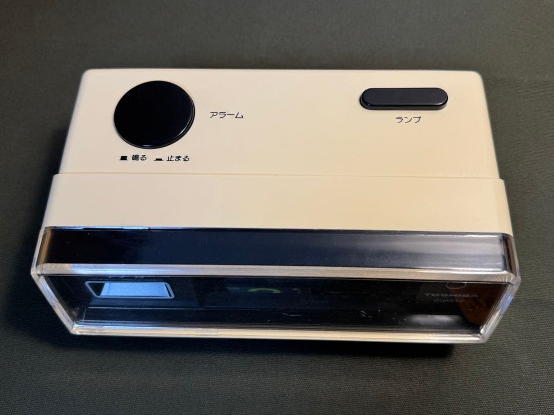 TOSHIBA パタパタ時計　電池式