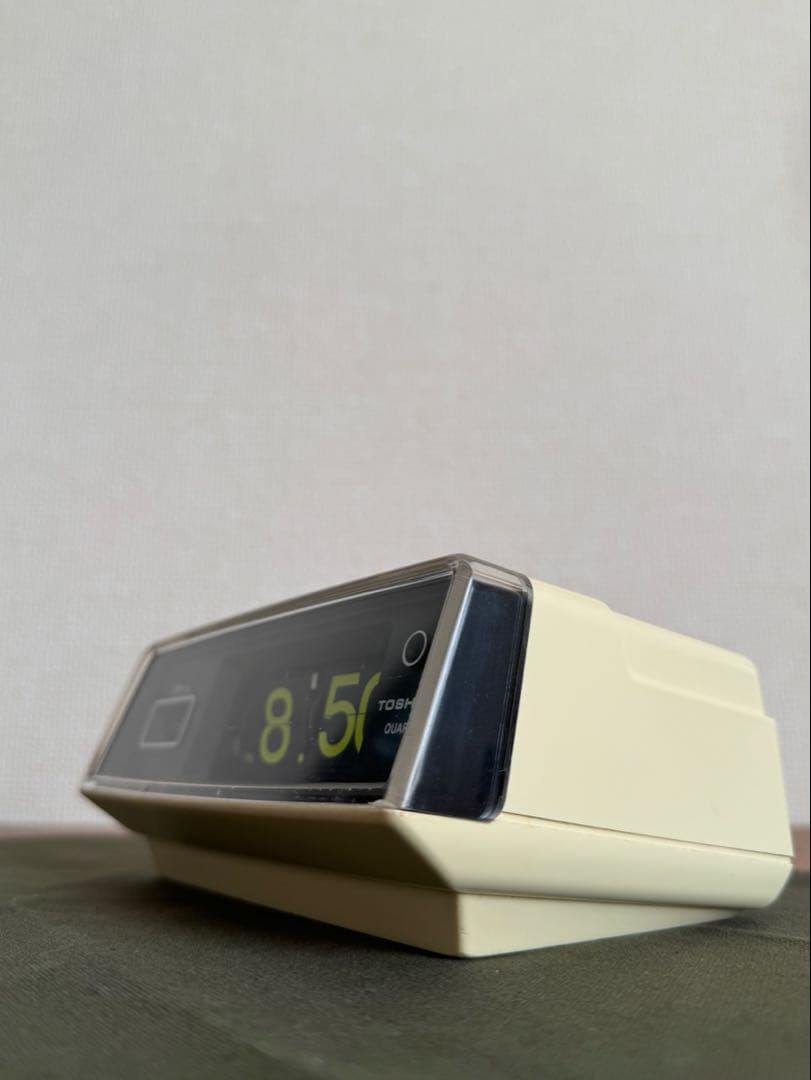 TOSHIBA パタパタ時計　電池式