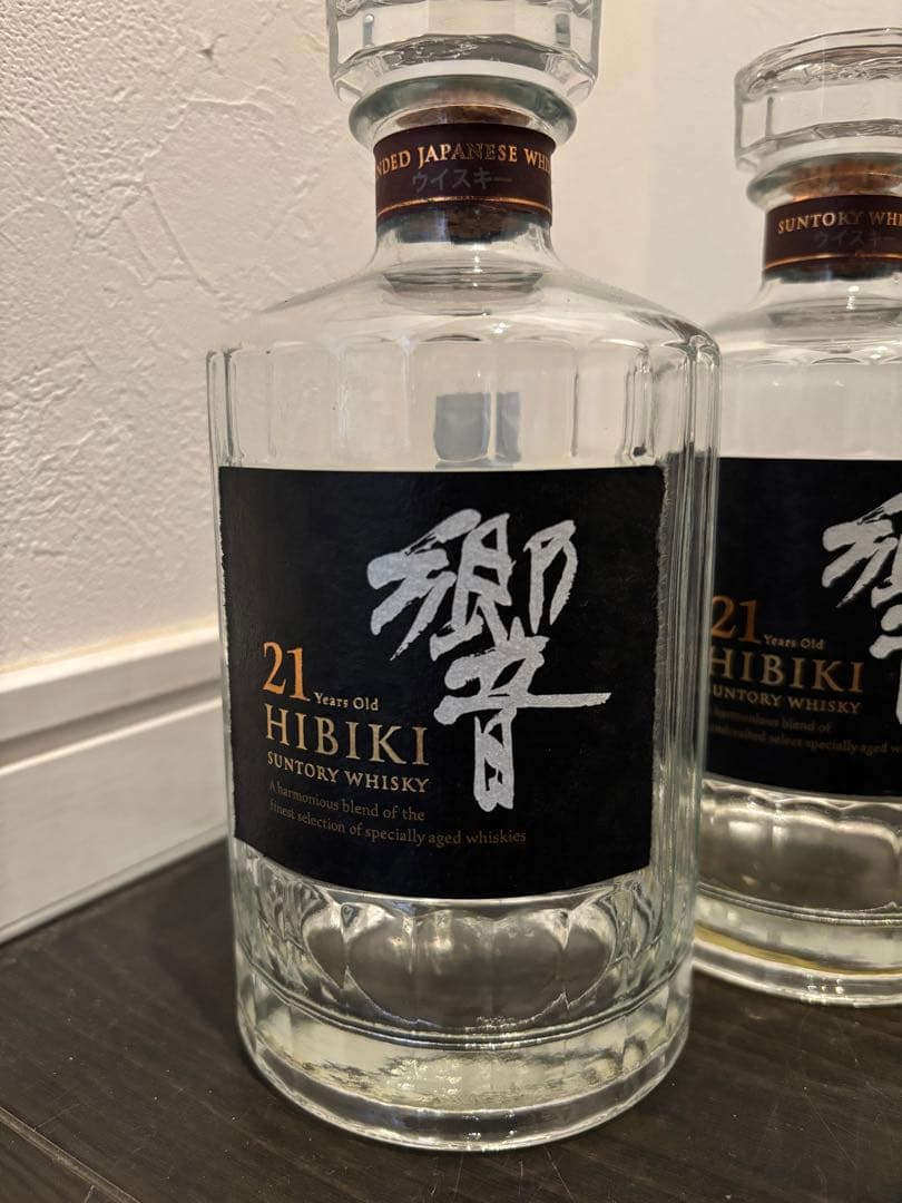 【空瓶】サントリー響21年6本セット販売