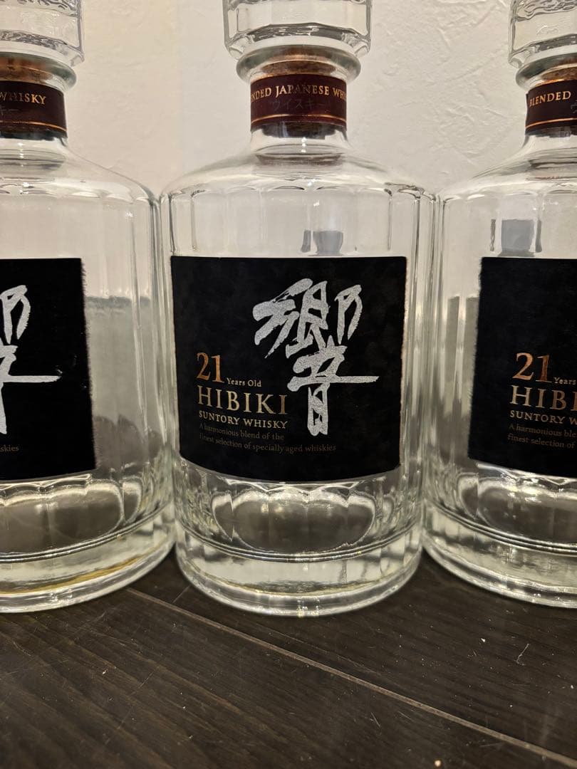 【空瓶】サントリー響21年6本セット販売