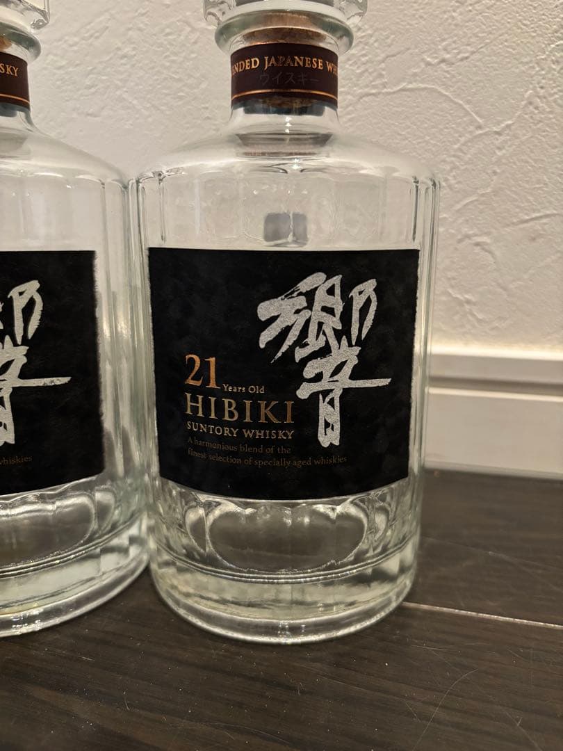 【空瓶】サントリー響21年6本セット販売