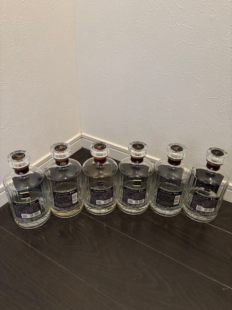 【空瓶】サントリー響21年6本セット販売