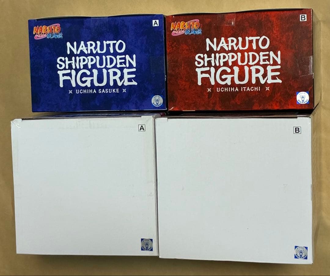 NARUTO-ナルト-疾風伝フィギュア 4種セット
