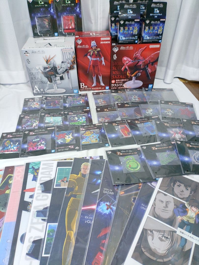 一番くじ 機動戦士ガンダム UNIVERSAL CENTURY SAGA コンプ