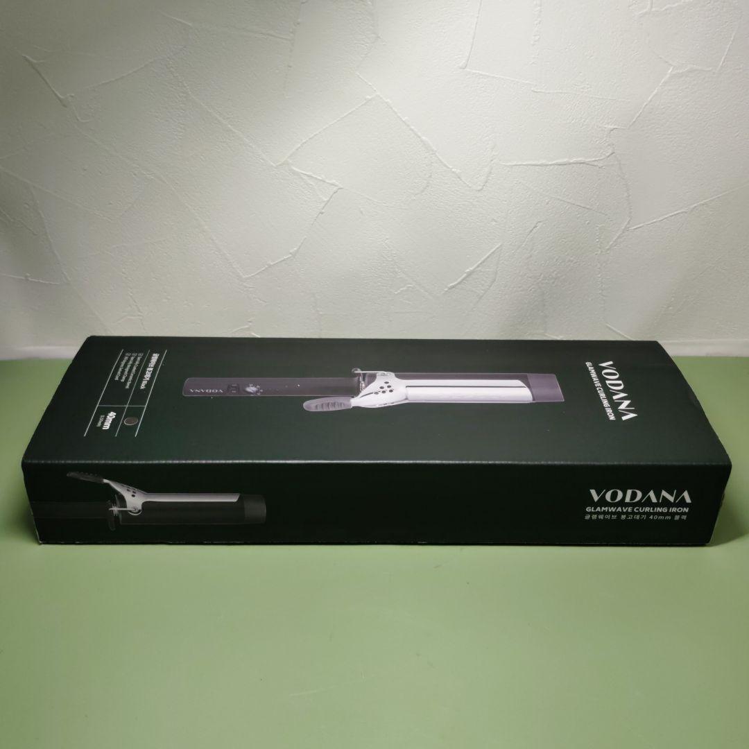 VODANA ボダナ40mm ブラック　ヘアアイロン　コテ　韓国