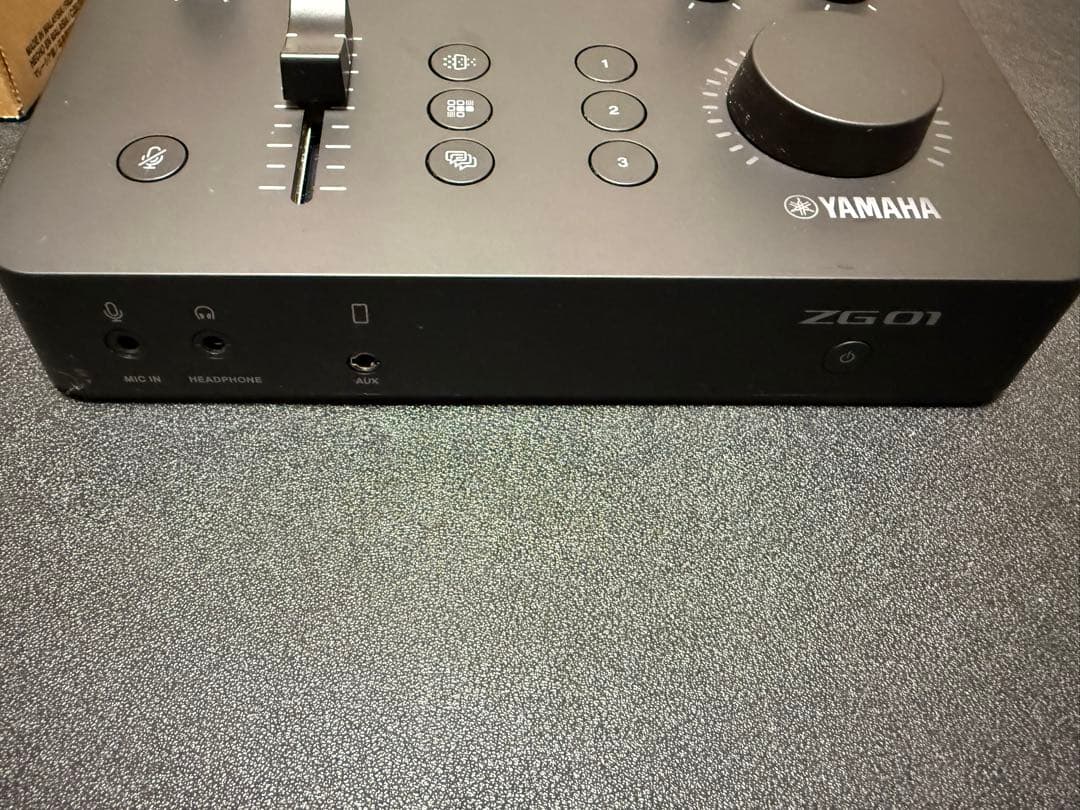 2024年製YAMAHA ZG01 ゲーム配信オーディオミキサー 箱付属品付