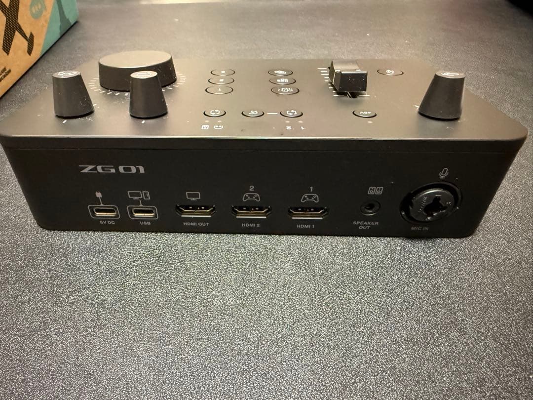 2024年製YAMAHA ZG01 ゲーム配信オーディオミキサー 箱付属品付