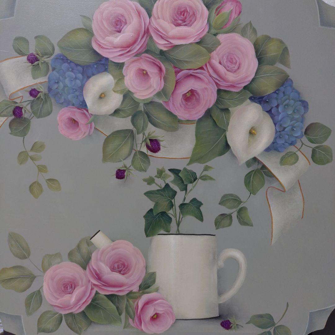 ①リクエストいただいた優先　大きめボード　トールペイント作品