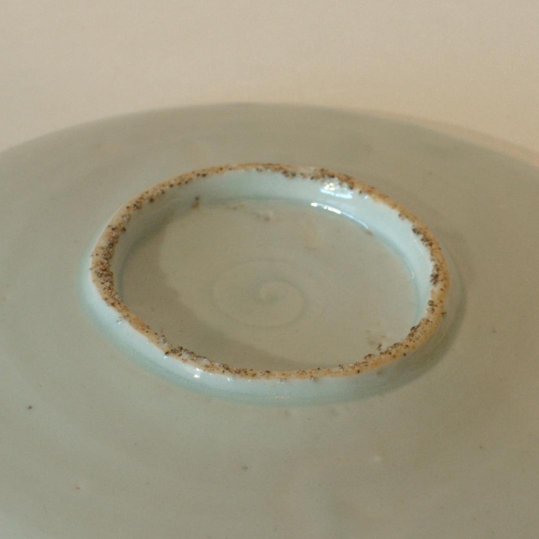 古伊万里〈染付牡丹〉伊万里焼 / 皿 / 7寸皿 / 古陶