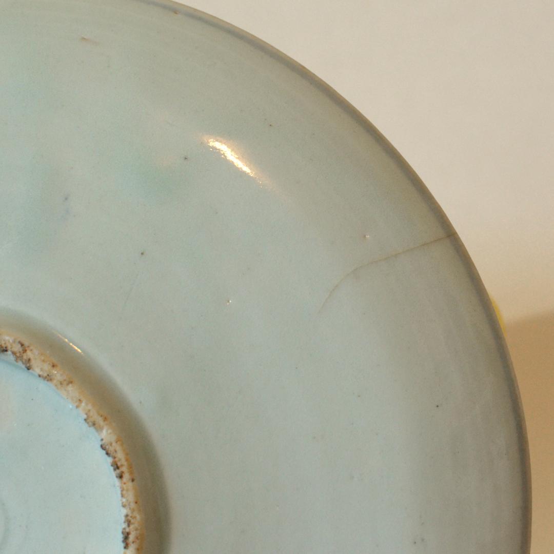 古伊万里〈染付牡丹〉伊万里焼 / 皿 / 7寸皿 / 古陶