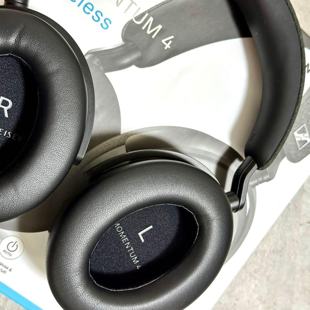 【美品】Sennheiser Momentum 4 ワイヤレスヘッドホン