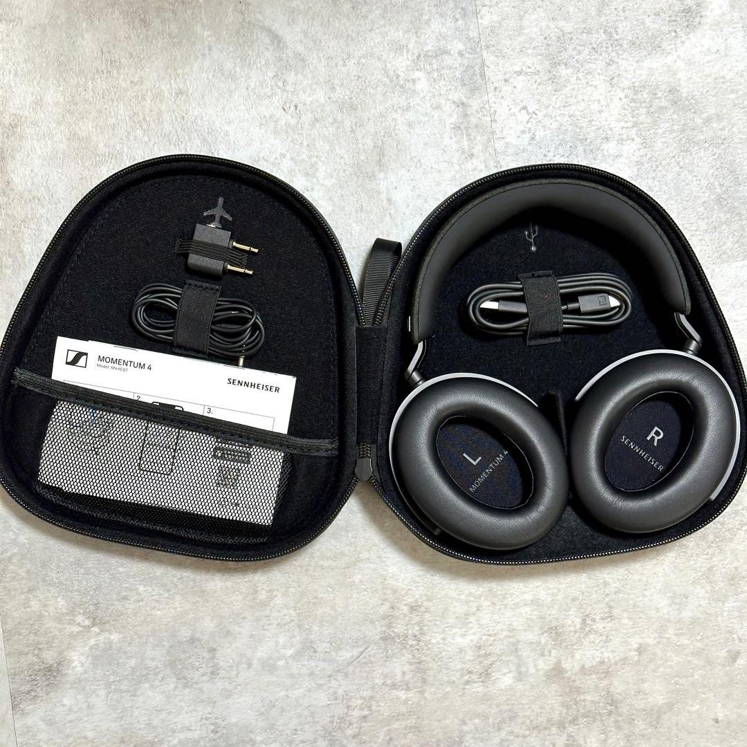 【美品】Sennheiser Momentum 4 ワイヤレスヘッドホン