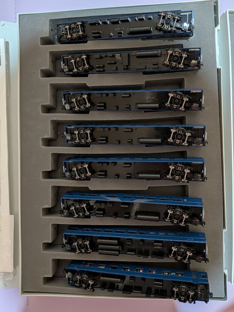 【室内灯付き】TOMIX 92818 24系25形(銀帯)7両、単品8両計15両
