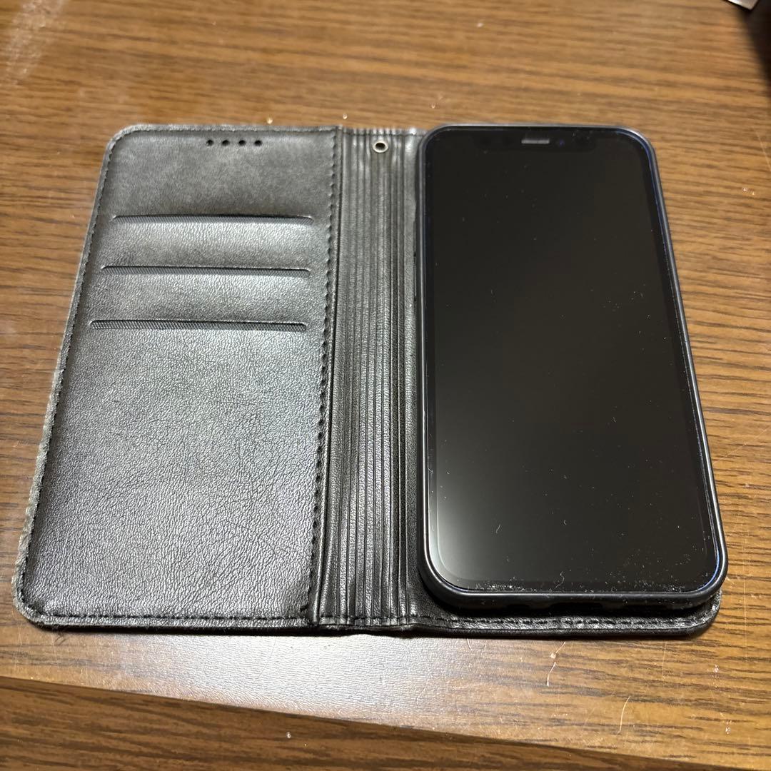 Apple iPhone 12 mini青色 ケース付き