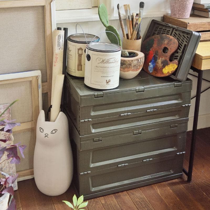 東谷 フォールディングコンテナ CF-S41NR 1420