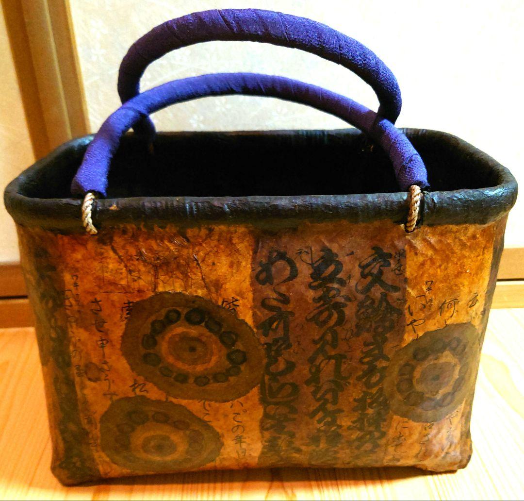 鞄 かばん かご ハンドメイド 和