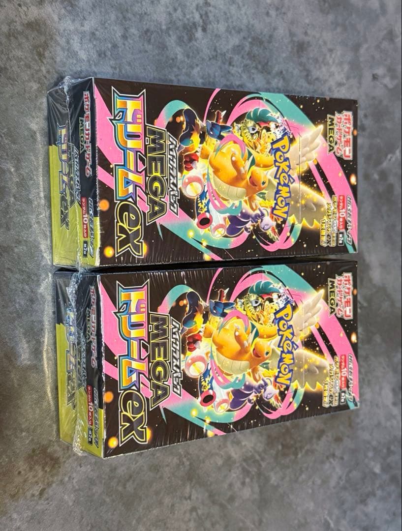 グ*ン様 ポケモンカード MEGA ドリームex シュリンク付き2BOX 新品未