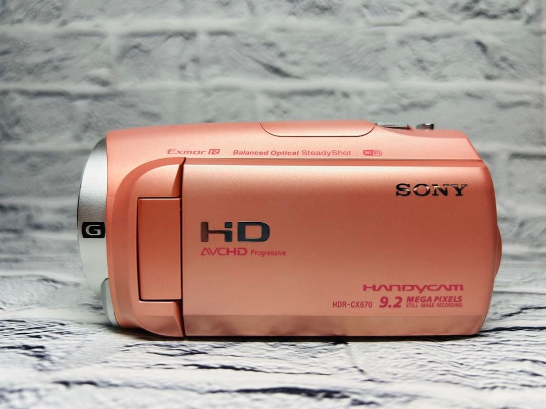SONY ソニー ハンディカム HDR-CX675 ビデオ ピンク デジタル