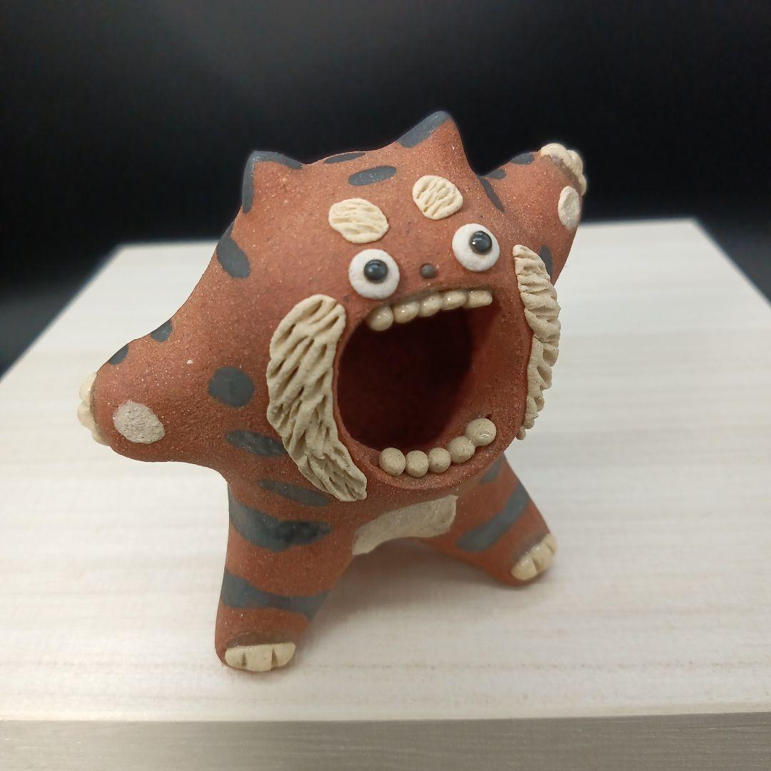 【新品未使用】癒し　とら　セット　美濃焼　置物