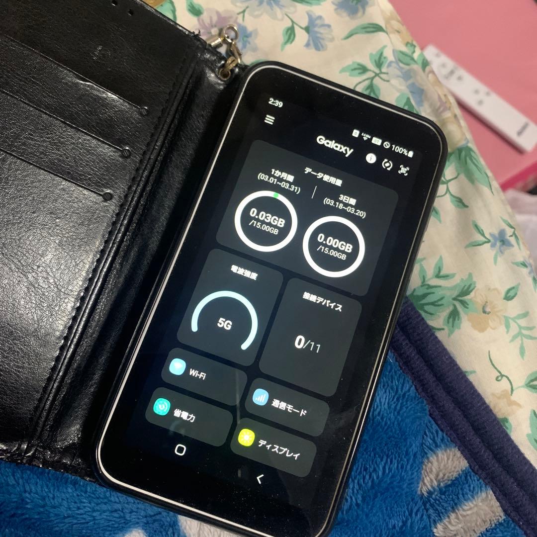 Galaxy5GMobileWi-Fiギャラクシーモバイルwi-fi