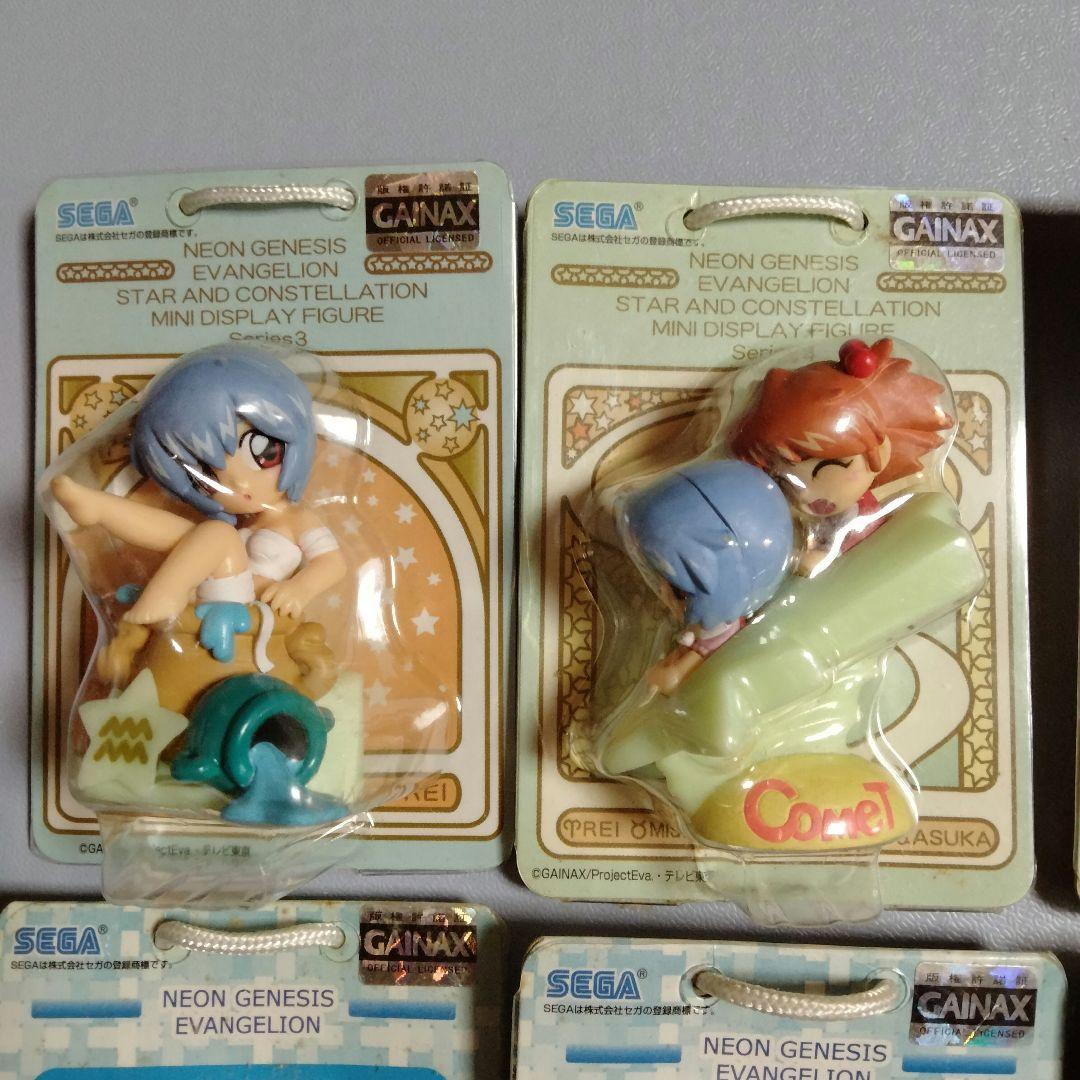 エヴァンゲリオン プールサイドミニディスプレイフィギュア等12種 レイ アスカ