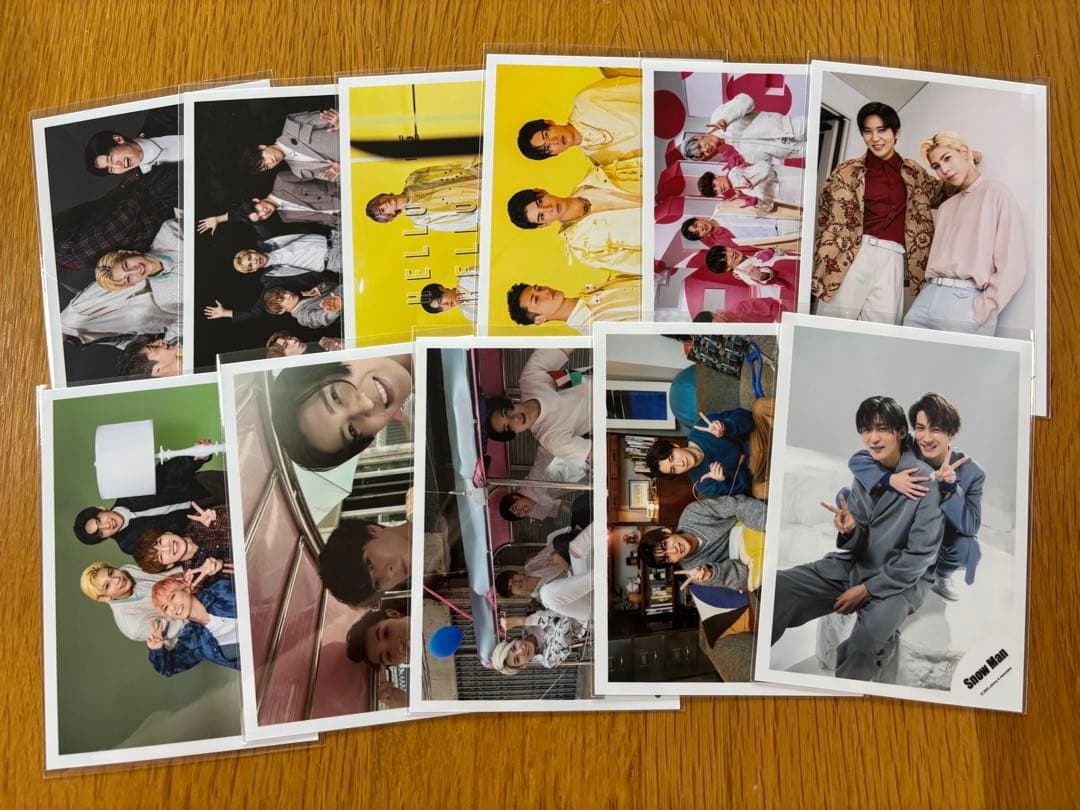 Man 目黒蓮公式写真・フォトセット・真四角フォト 合計239枚