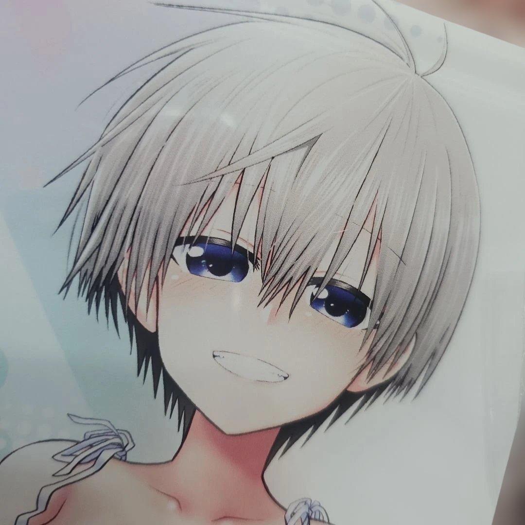 宇崎花3 アクリルパネル スタンドタイプバッチ２つ